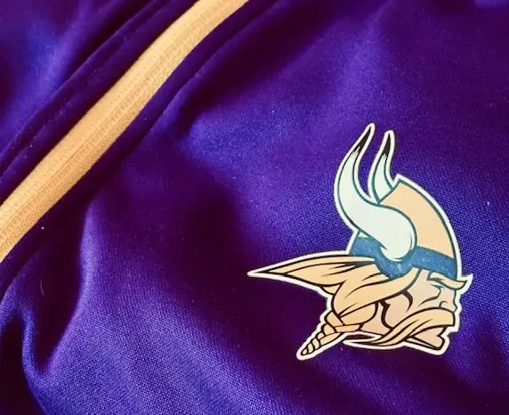 A Minnesota Vikings emblem. Skol: The Discipline of Hope