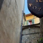 The steep streets of Cortona