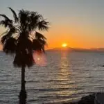 Sunset at Sestri Levante