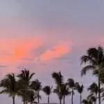 Brilliant Sunset in Isle Cozumel