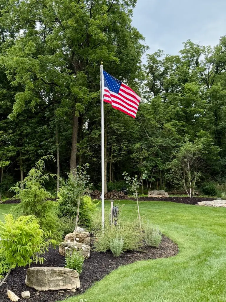 American Flag from A Flag, An Anthem and a Letter by John Adams