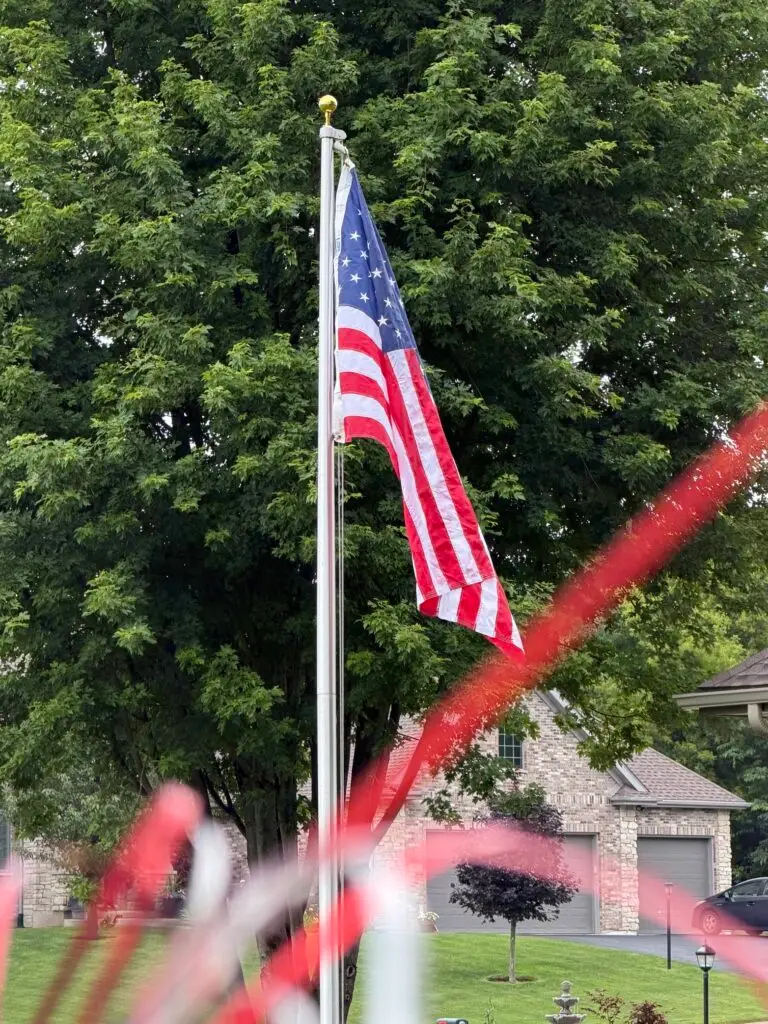 American Flag from A Flag, An Anthem and a Letter by John Adams