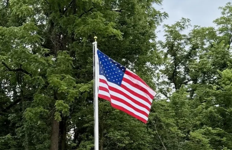 American Flag from A Flag, An Anthem and a Letter by John Adams