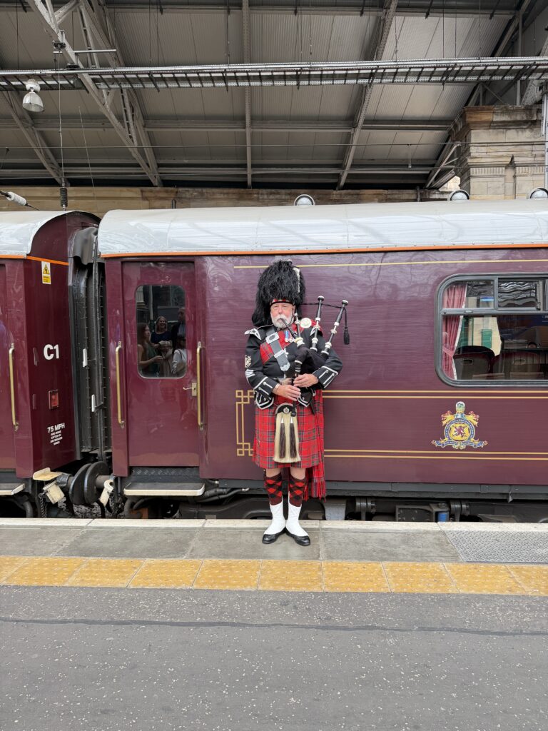 Highland Bagpiper by The Royal Scotsman