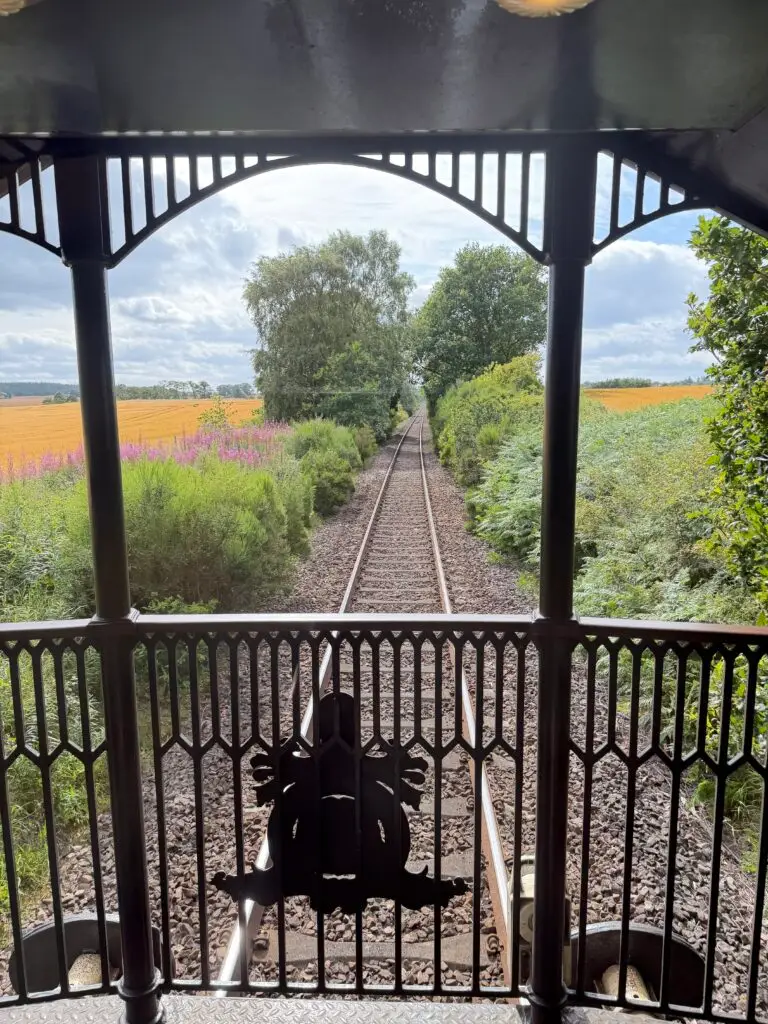 Observation car of the Royal Scotsman