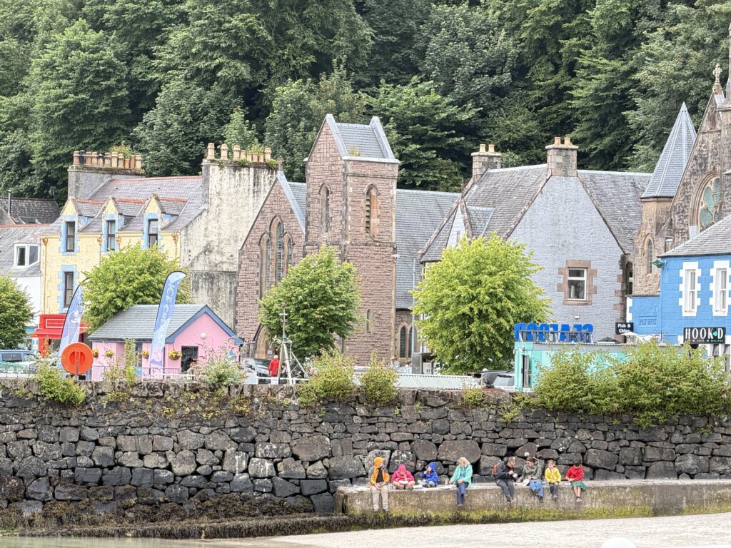 Colorful storefronts of Tobermory