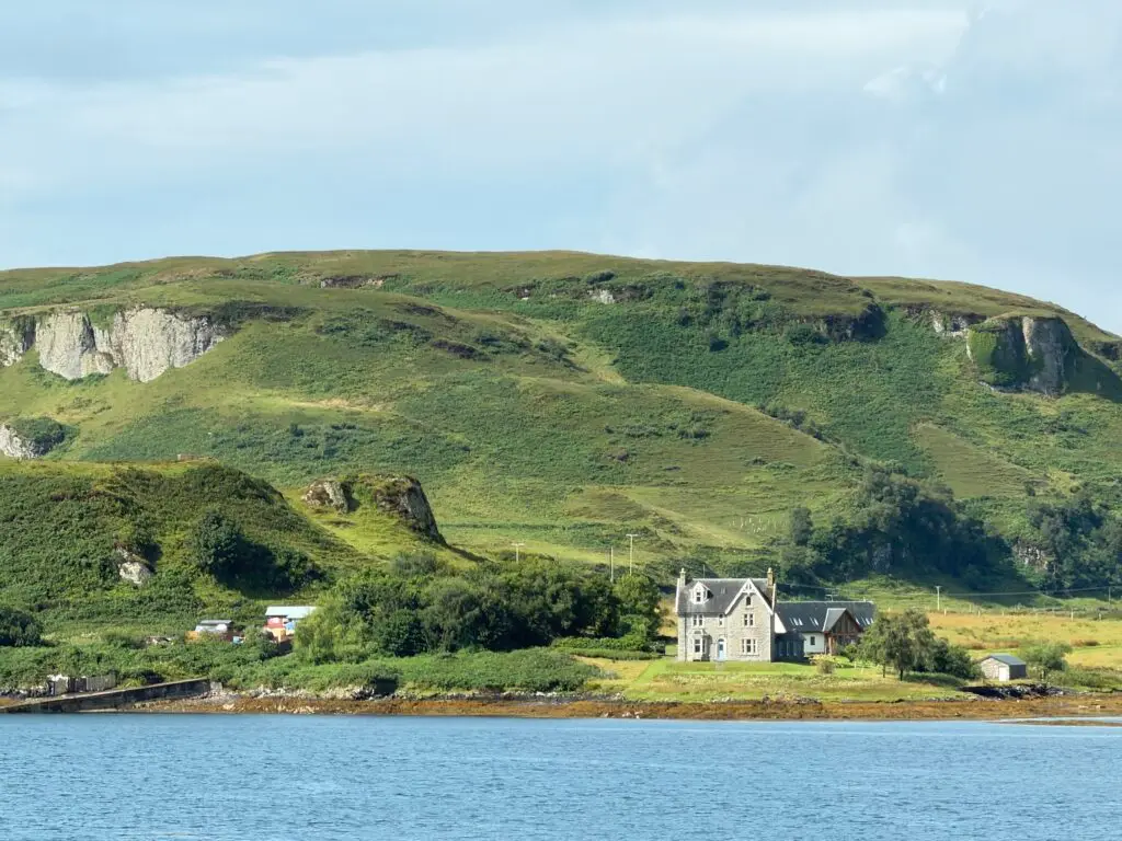 Looking across Oban Bay