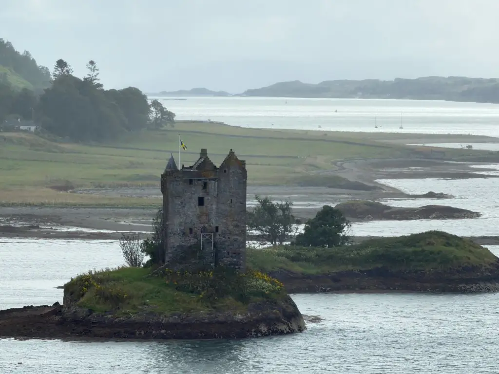 Castle Stalker in Appin, Argyle, Scotland