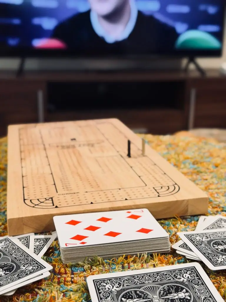 Cribbage Board from A Retirement Update from the Laundry Room