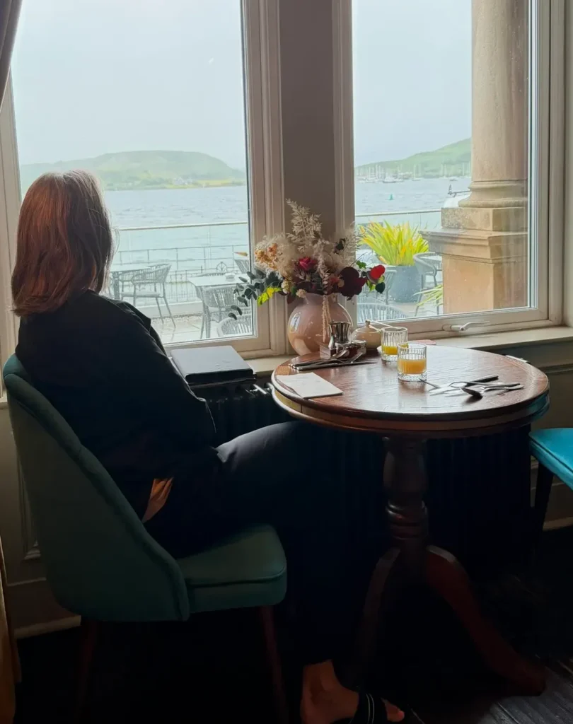 Morning coffee in Scotland