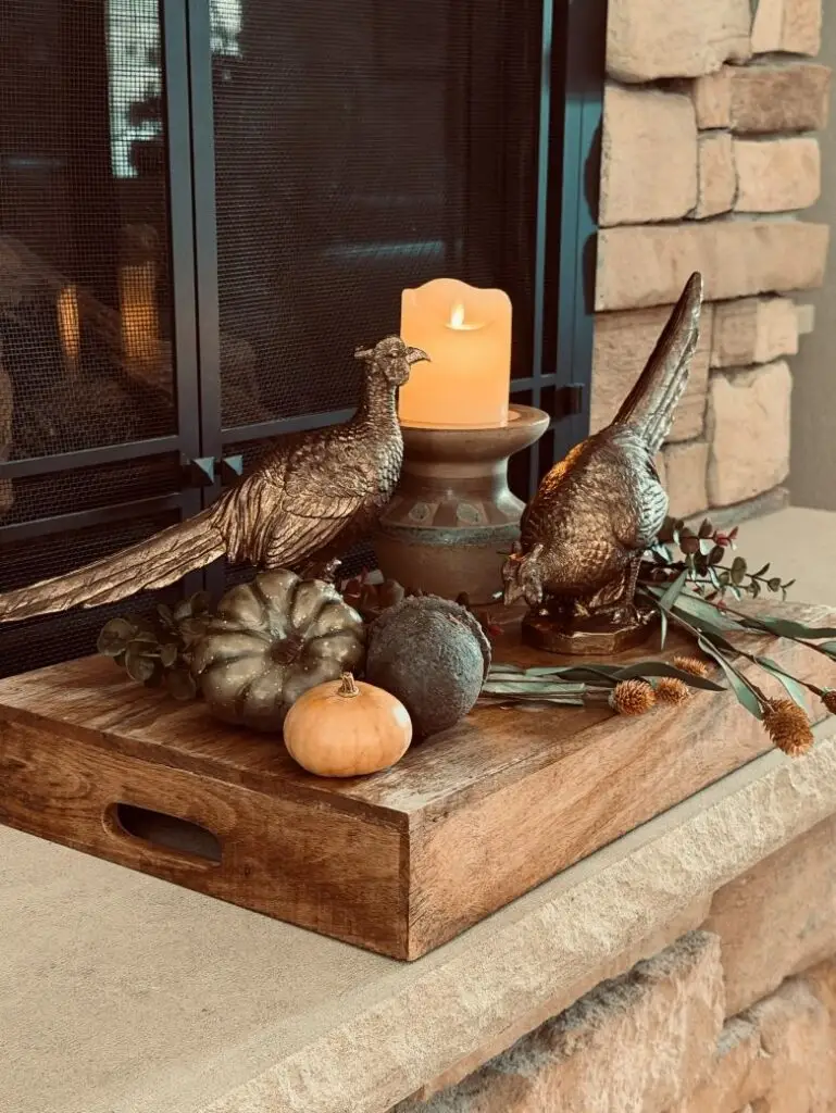 Pheasant Fall Decor